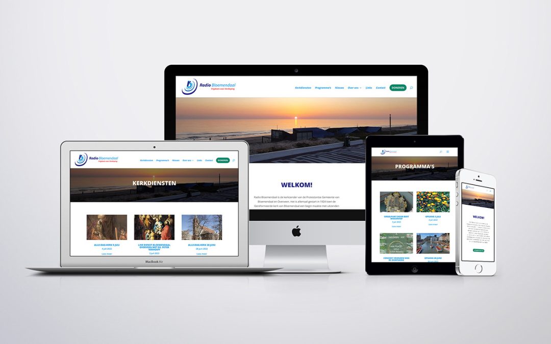 Radio Bloemendaal heeft een nieuwe website
