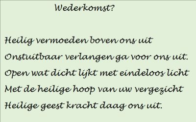 Live dienst Bloemendaal Overveen met ds. Job de Bruijn