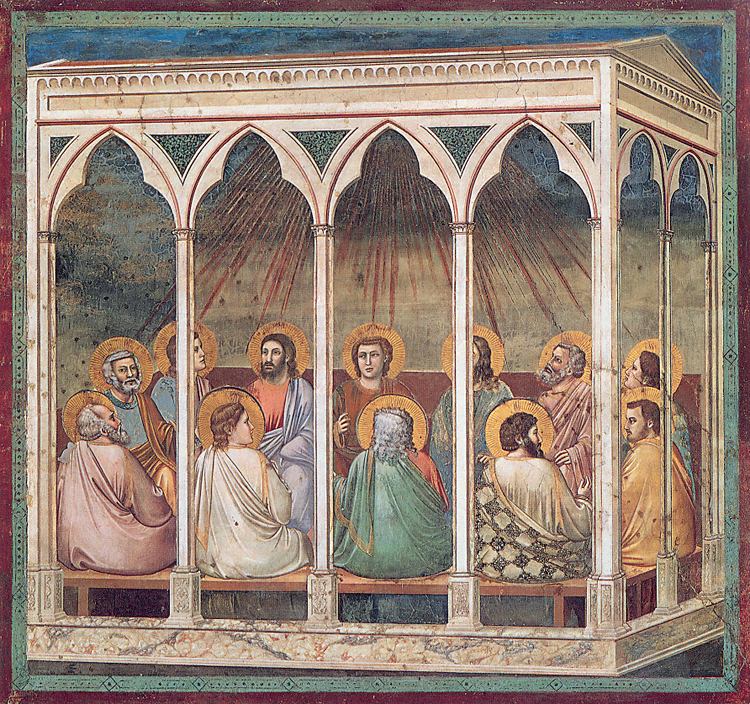 Pinksteren Giotto Padua